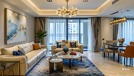 Formal lounge and dining area